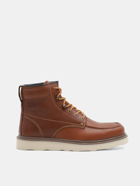 Brown Premium Leather Boots